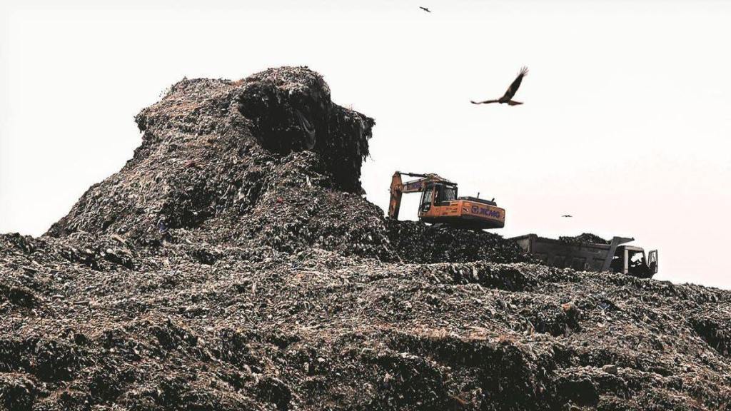 aap, delhi cm, arvind kejriwal, okhla landfill, delhi police, delhi government, bjp