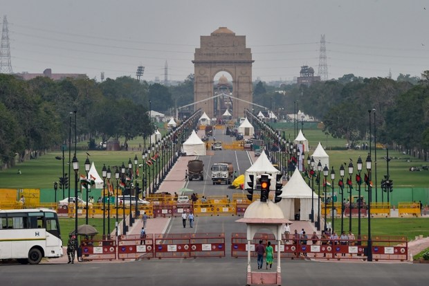 New Delhi: View of Rajpath at the Central Vista Avenue, in New Delhi, Tuesday, Sept. 6, 2022. (PTI Photo)