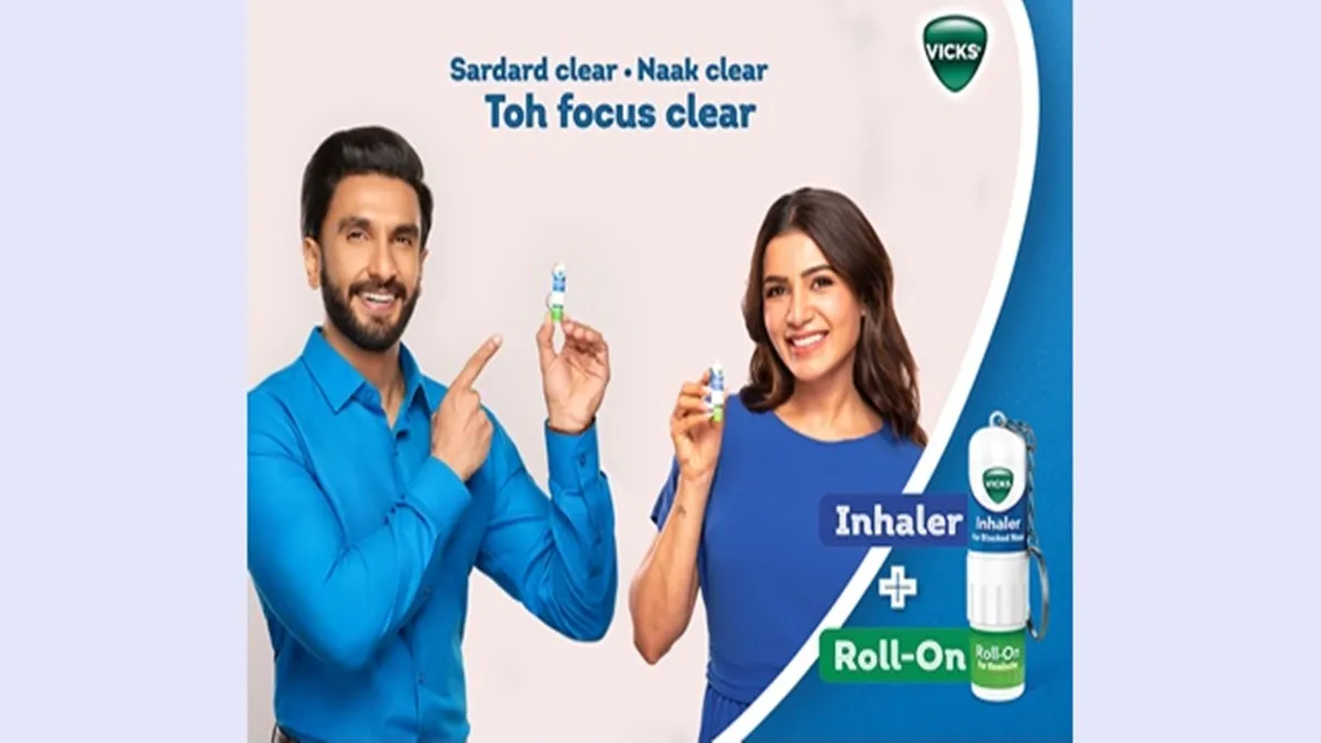 Vicks rolls out a new campaign with Ranveer Singh and Samantha Ruth
