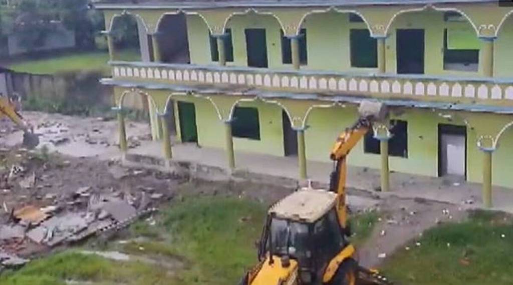 assam madrassa demolished