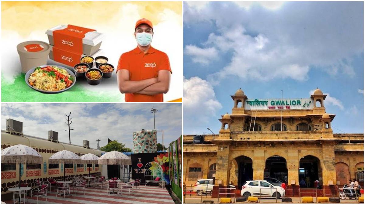 Indian Railways culinary delight IRCTCZoop app for ordering food; Coach restaurant in Bikaner