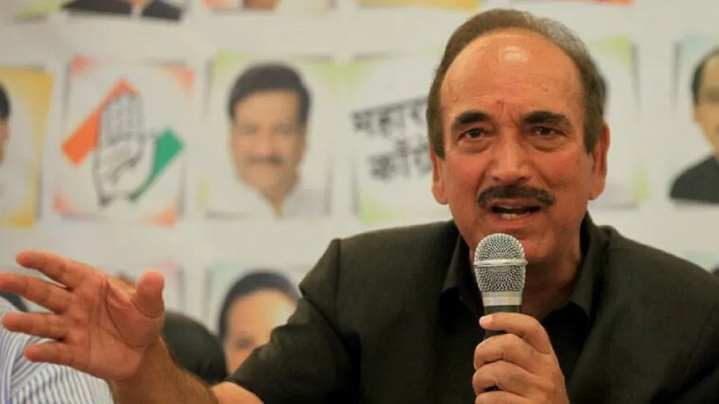 Azad ended his five-decade-long association with the Congress on August 26. (Express photo/File)