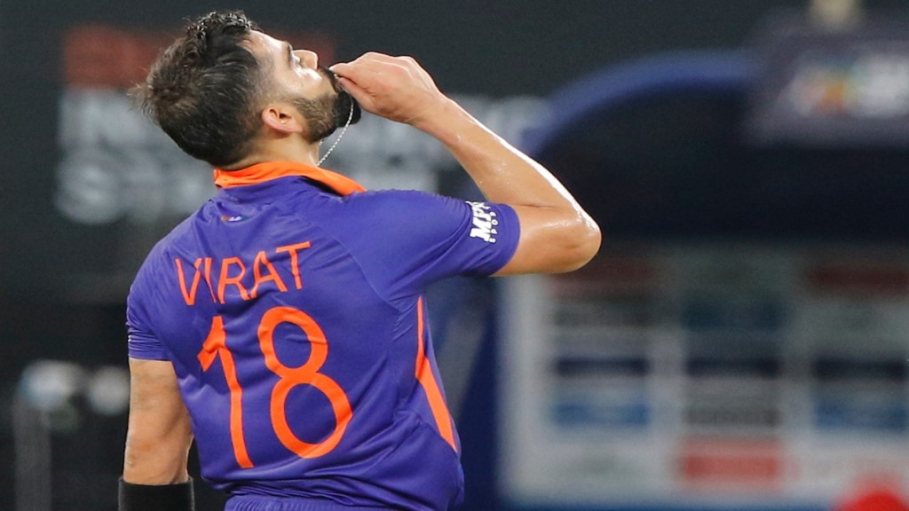Kohli broke many records, which include equalling Ricky Ponting's total number of international hundreds. (Twitter/BCCI)