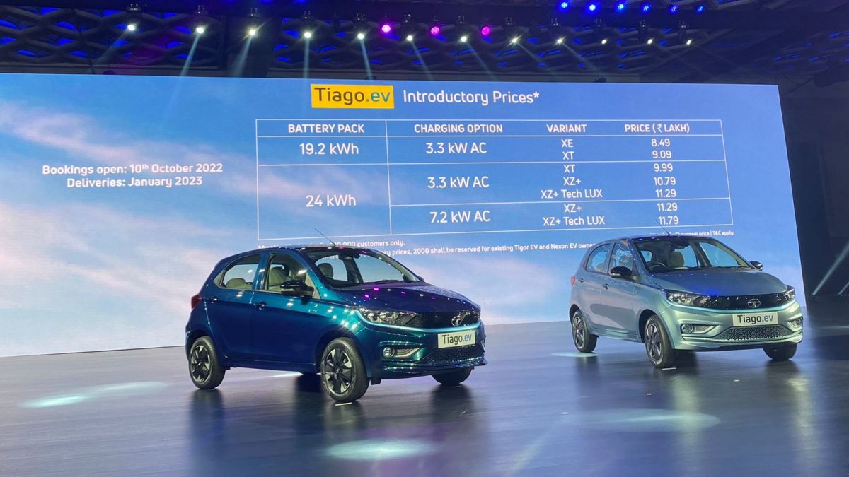 Tata Tiago EV variantwise features explained Car News The