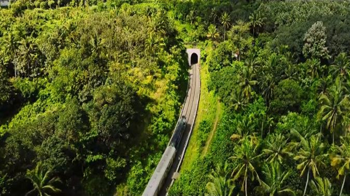 Indian Railways shares mesmerising video of Aryankavu Tunnel that connects Kerala and Tamil Nadu