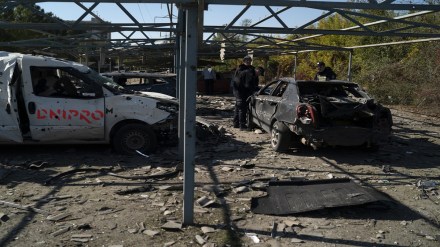 Russia also said it was continuing air strikes on military and energy targets in Ukraine, using long-range precision-guided weapons. (AP Photo)