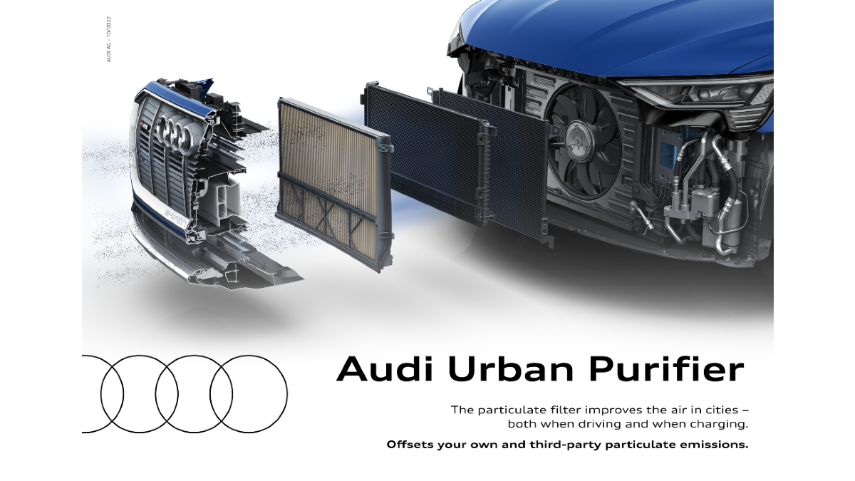 Audi, MANN+HUMMEL pilot particulate filter for EVs that cleans air on the move - The Financial Expre