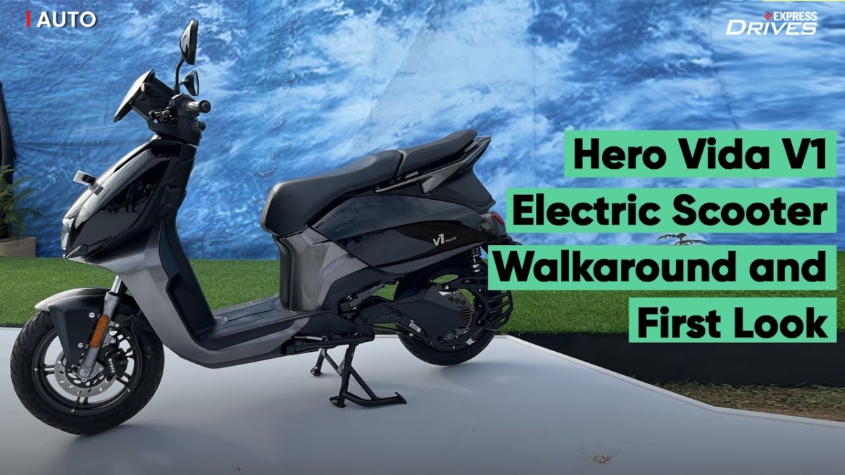 Hero Vida V1 Electric Scooter Walkaround and First Look Others News