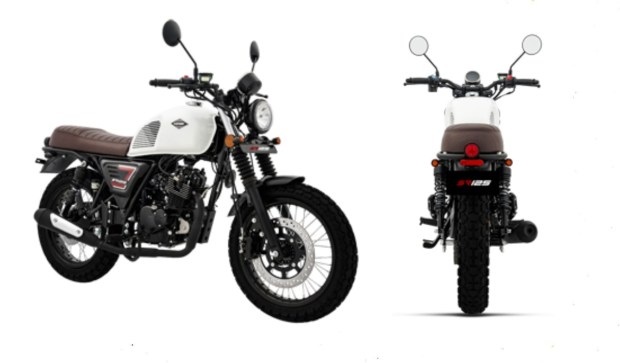 keeway sr 125 white