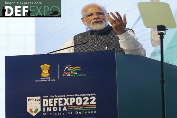 8 years ago, India was known as a defence importer. Today, our strides in defence manufacturing are widely known. PM Modi said. (Photo: Ministry of Defence)