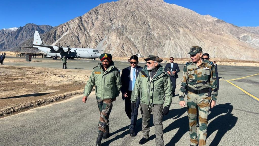 Prime Minister reaches Kargil to celebrate Diwali with soldiers; says, ‘I’m very fortunate to celebrate it here among the braves’