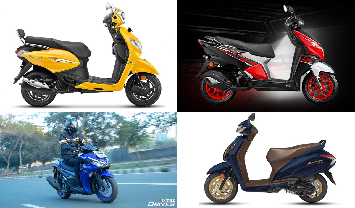 Top 5 petrol scooters to buy this Diwali Activa, NTorq, Aerox, etc