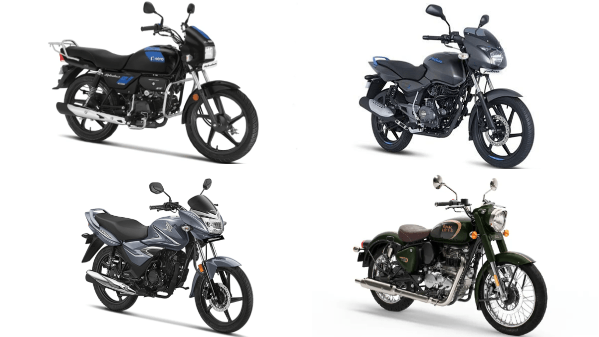 Top 10 selling motorcycles in September 2022 Splendor, Pulsar and