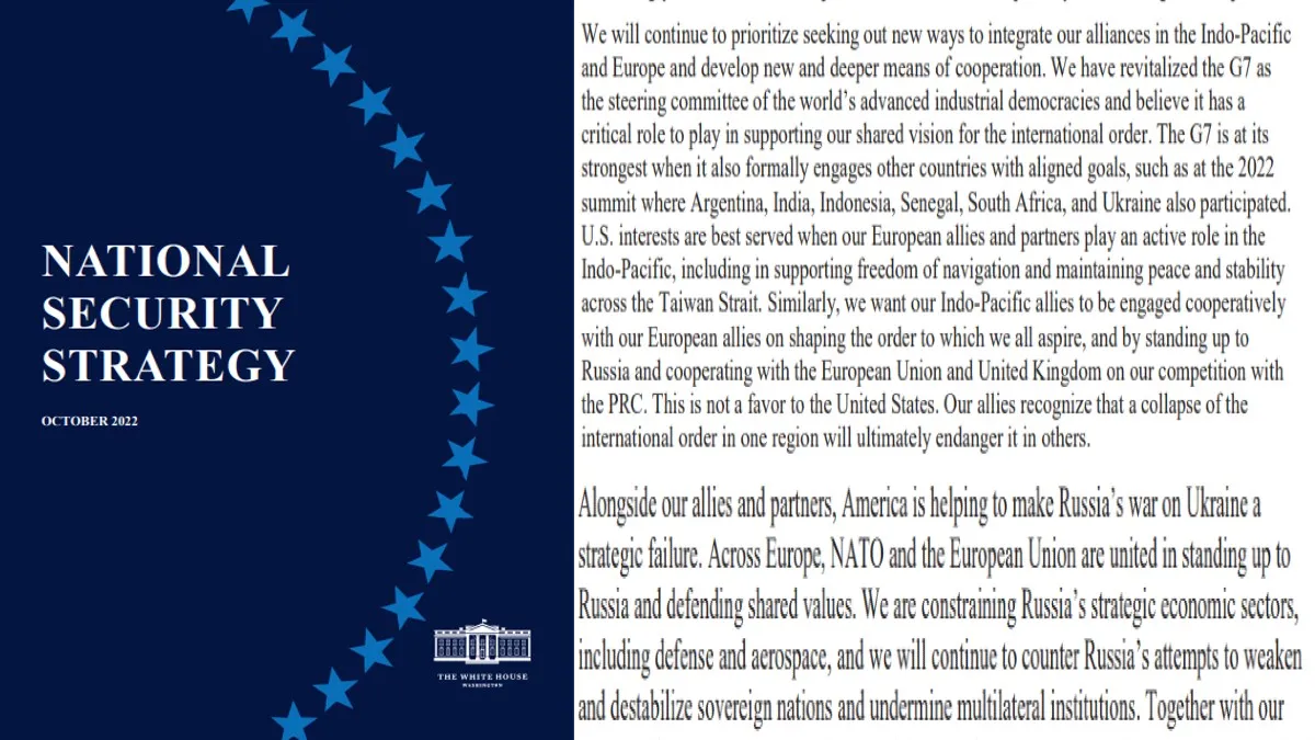 US Security report says India an `ally’, China and Russia `threat' Defence News