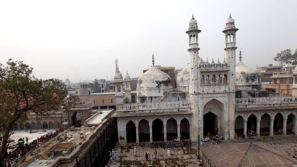 Gyanvapi mosque in Varanasi. Express photo by Anand Singh