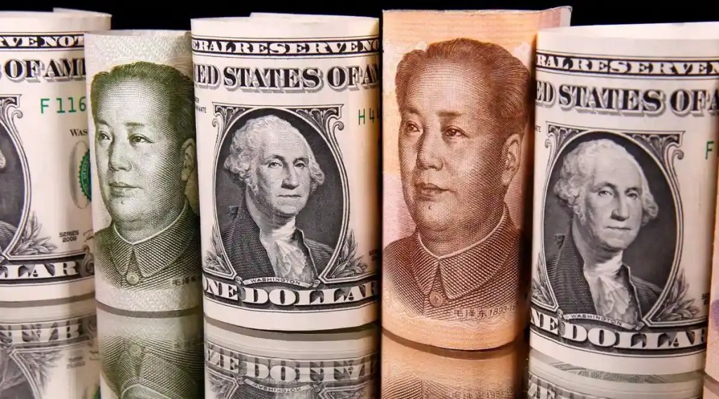 As the dollar jumped to two-decade highs against other reserve currencies, like the euro and yen, it reduced the dollar value of the holdings of these currencies. (Photo Credits: Reuters)