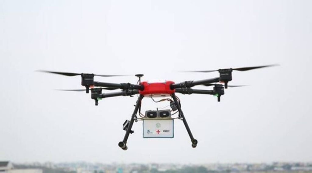 The weight of the payload for high-altitude logistics drones has been kept at not less than 15 kg.
