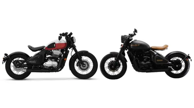 jawa 42 bobber vs jawa perak