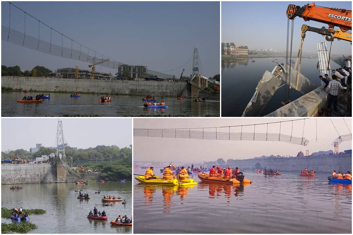 Heartwrenching! Here is a look at Morbi and the suspension bridge that