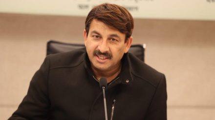 BJP leader Manoj Tiwari. (File Image)