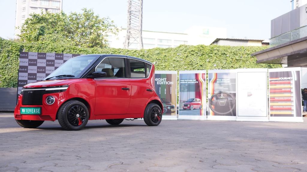 PMV Electric launches EaSE electric microcar, bookings open Car News