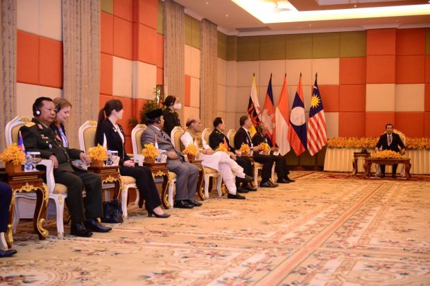 The ASEAN defence ministers also acknowledged the positive role played by India in the region.