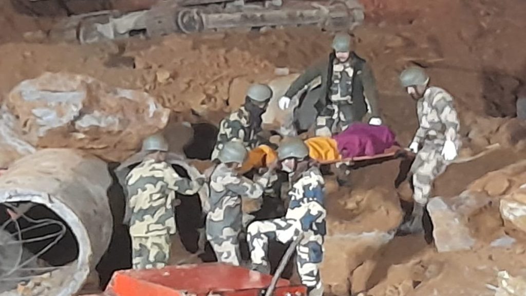 Mizoram stone quarry site