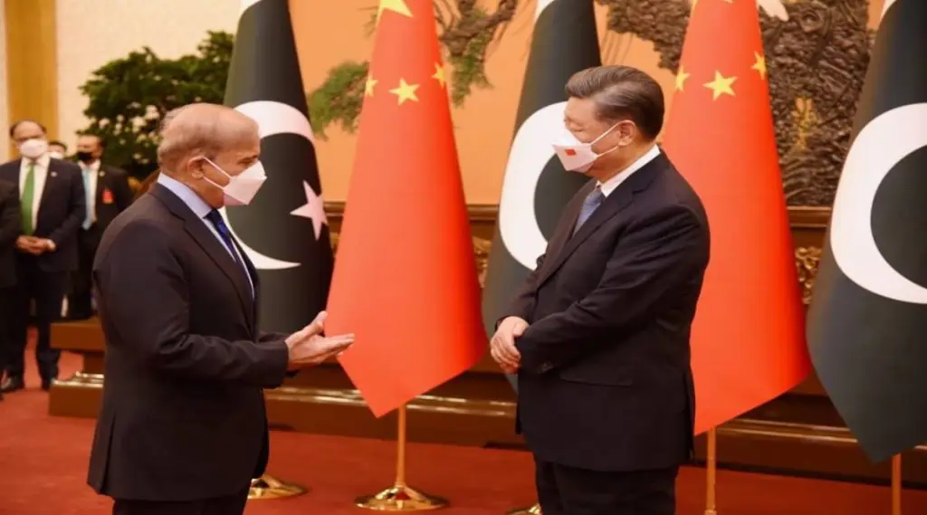 Shehbaz Sharif meets xi jingping
