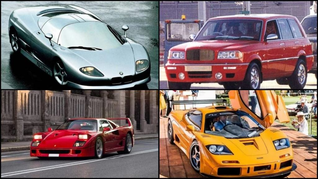 Bentley Dominator to Ferrari F40 A look at some of the most expensive