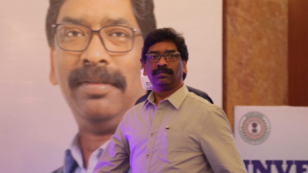 Jharkhand Chief Minister Hemant Soren in New Delhi. (Express photo by Prem Nath Pandey/File)

