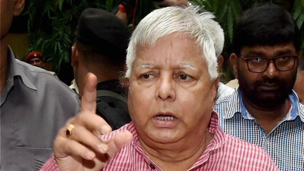 Prasad is currently in Delhi, at his eldest daughter Misa Bharti's place. (File photo: IE)
