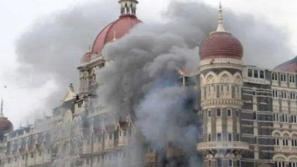 On November 26, 2008, 10 Lashkar-e-Taiba terrorists from Pakistan arrived by sea route and opened fire, killing 166 people, including 18 security personnel, and injuring several others during a 60-hour siege in Mumbai. (IE)