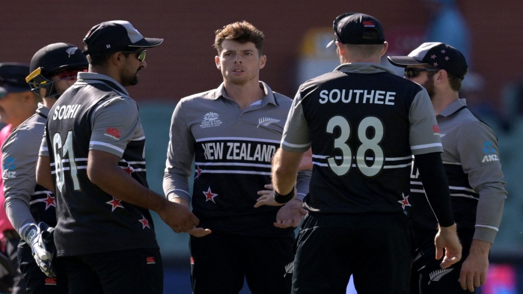 The win over Ireland saw New Zealand grab the top spot with seven points and a net run-rate of +2.113. (Twitter/ICC)