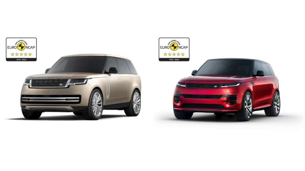 Range rover 5 star rating euro ncap