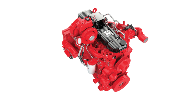 Cummins diesel engine.