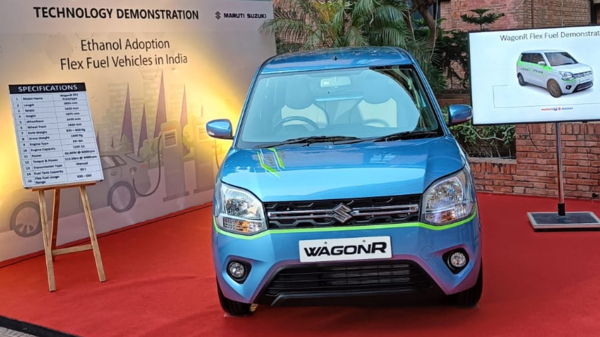 Maruti Suzuki WagonR flexfuel car unveiled India launch by 2025 Car