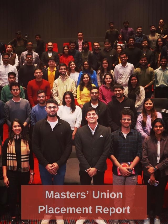 Masters’ Union beats IIM ABC placement record Education News The