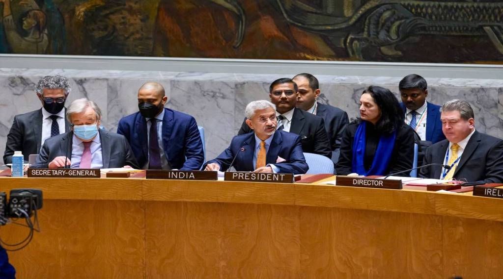 S jaishankar at UNSC
