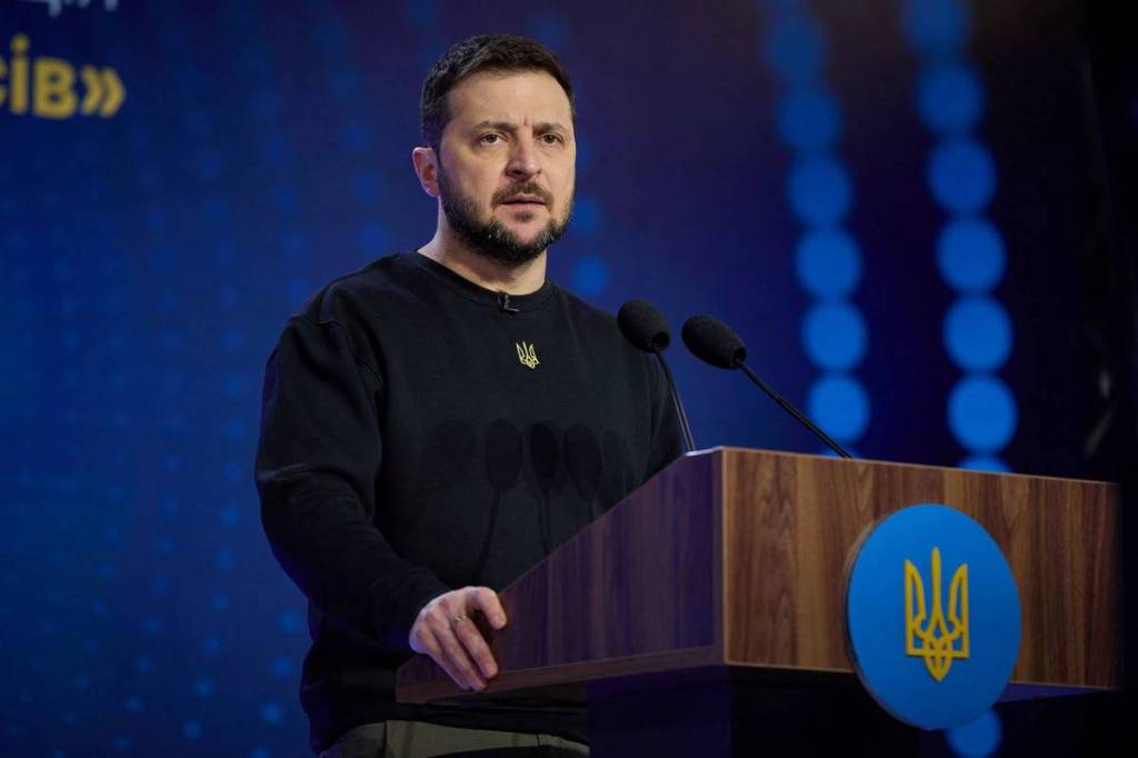 Ukraine's President Volodymyr Zelenskiy