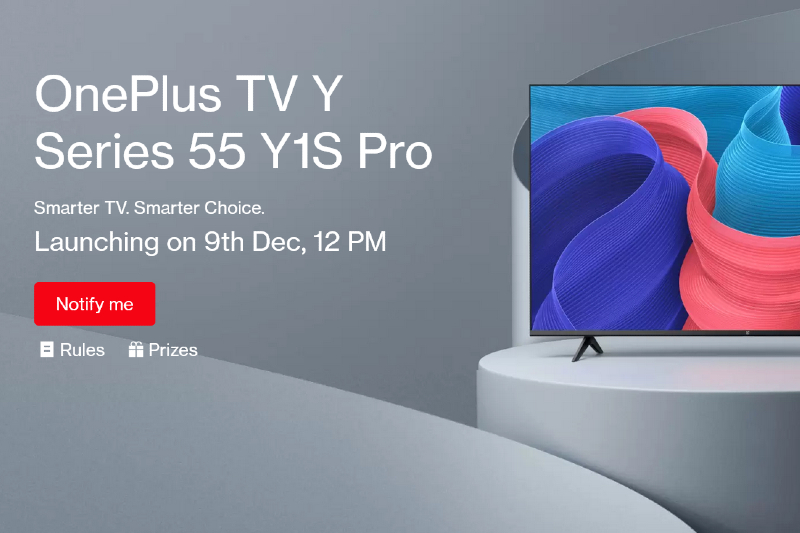 OnePlus TV 55 Y1S Pro with 4K UHD display, Dolby Audio set to launch in