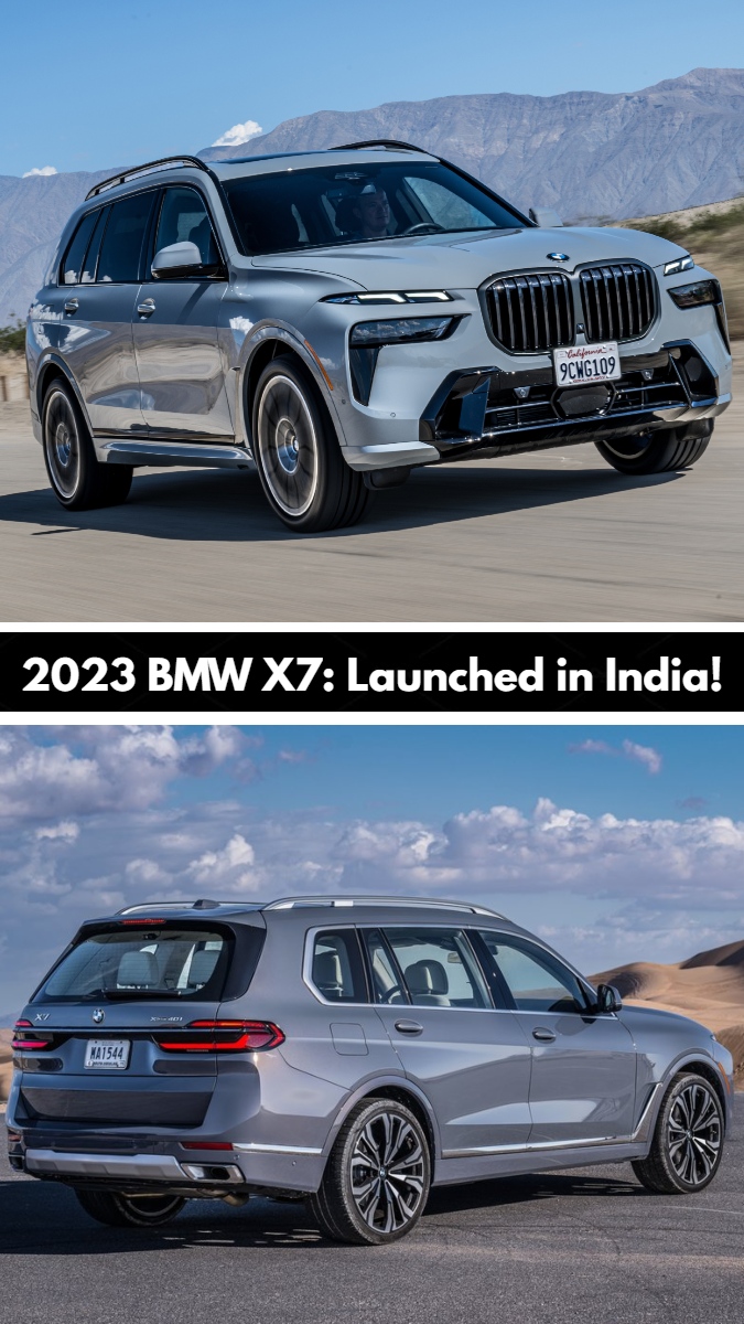 2023 BMW X7 India Launch Price Rs 1.22 Cr To Rs 1.24 Cr