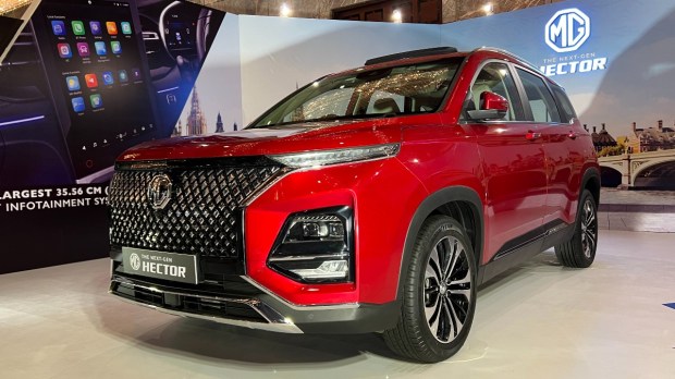 Prices for the 2023 MG Hector are likely to be revealed at the upcoming Auto Expo.