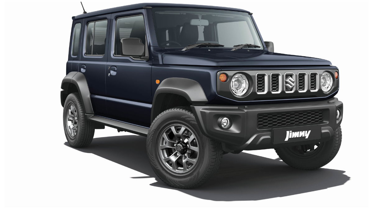 Check out the Bluish Black colour of this SUV.
