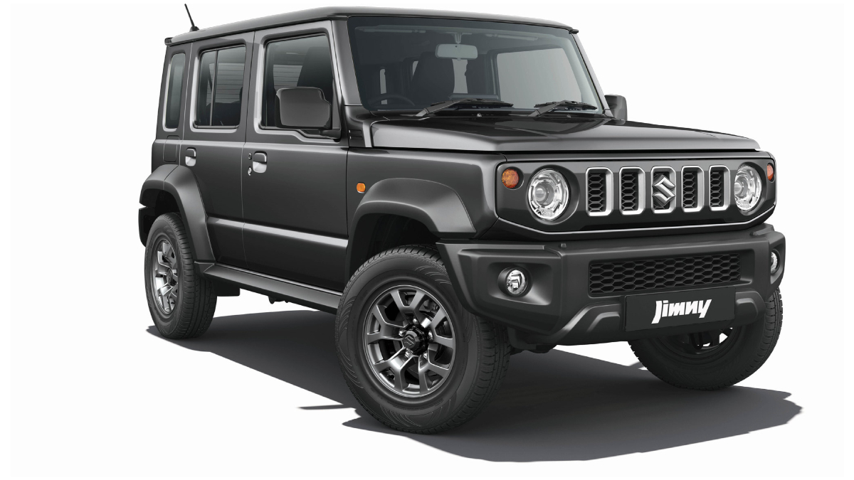 Here we have the Granite Gray paint scheme of this hard-core off-roading SUV.