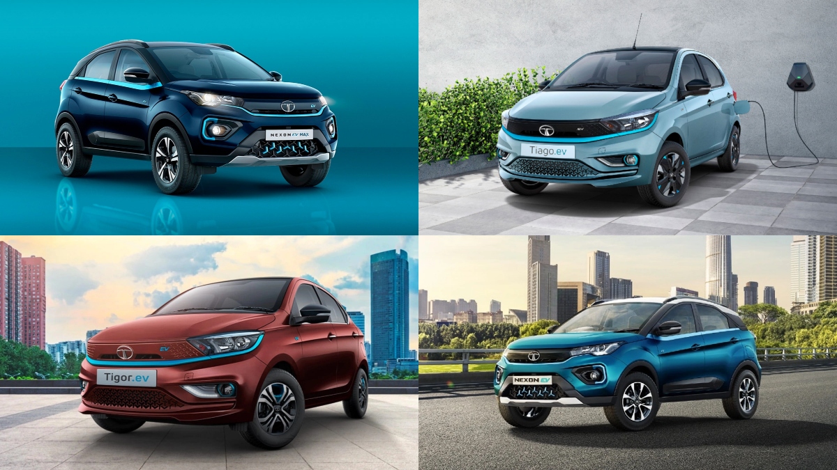 Tata Motors sells 3,868 EVs in December 2022 Nexon, Tigor EV drive