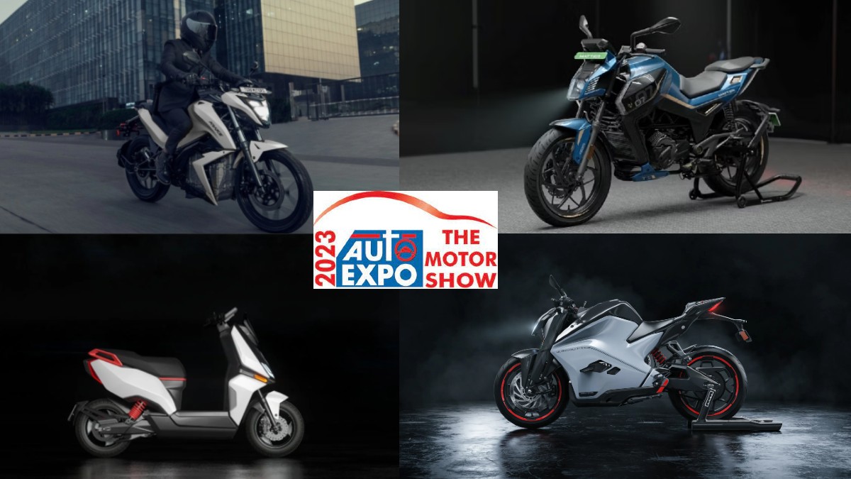 Auto Expo 2023 Electric twowheelers to watch out for! Electric