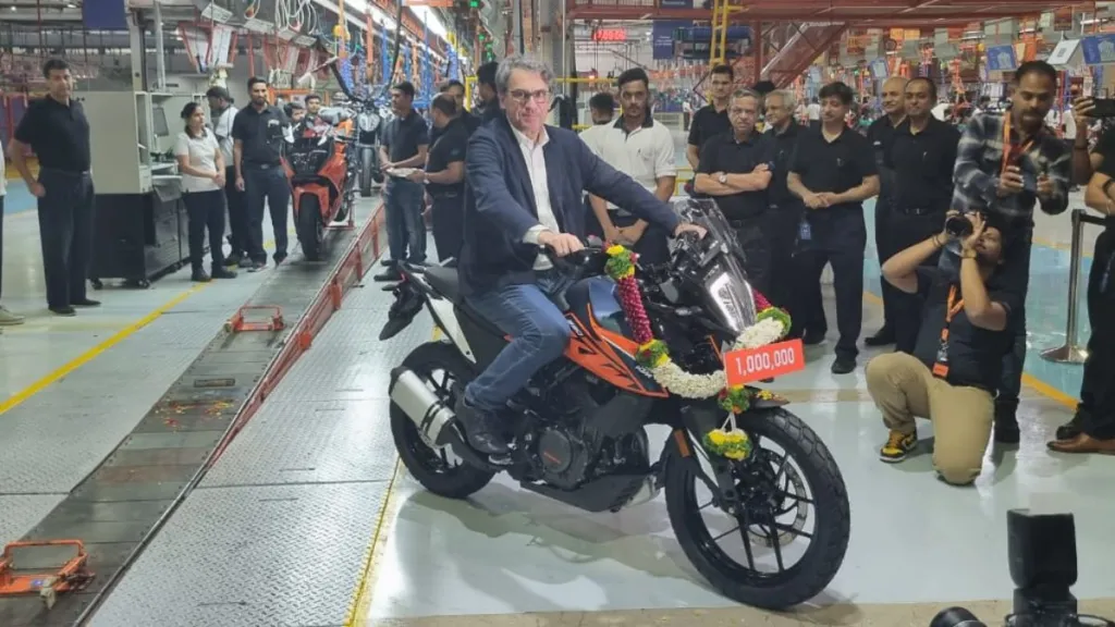 ktm 1 million bike rollout