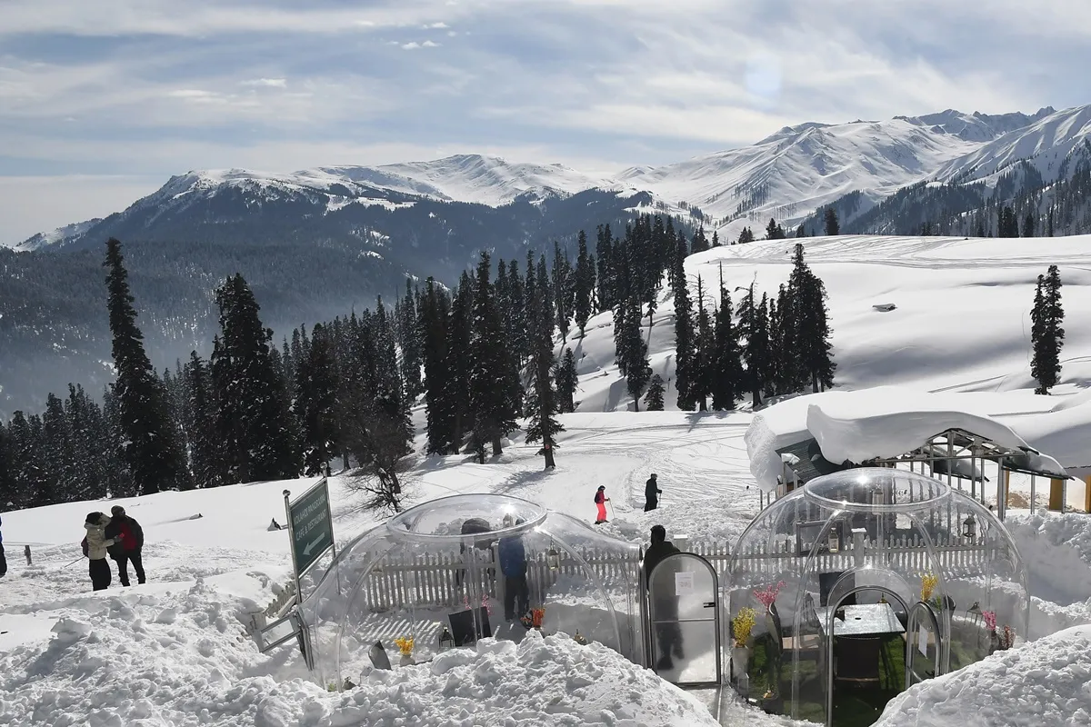 Glass Igloo A new tourist attraction at Jammu and Kashmir’s Gulmarg