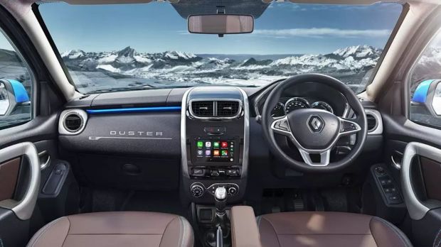 2022 renault duster interior
