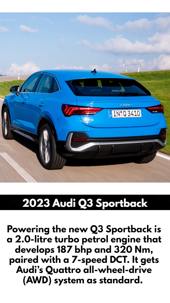 Audi Q3 Sportback launched in India Price, features & more auto News